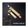 SZOMH Knurled Brass Cabinet Handles, Gold and Black view 2