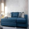 MASTERS OF COVERS Replacement Sofa Cover for IKEA Friheten Corner Sofa, Left/Right Chaise, Tailored Fit, Durable Fabric, 230 x 68/151 x 66 cm (Navy Blue, Polyester) view 4
