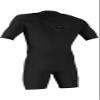 O'Neill Hyperfreak 2mm Chest-Zip Short-Sleeve Spring Wetsuit, BLK/BLK, L view 2