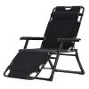 Mafatian Oversized Outdoor Lounge Recliner, Zero-Gravity Chair with Removable Headrest, Supports over 440 lb view 1