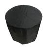 QIAOH Round Patio Furniture Cover 140 x 100 cm, 420D Oxford Fabric Cover for Round Garden Tables view 1