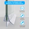 Goezes Transparent Replacement Shower Door Seal, 7–8 mm Glass, 2 x 100 cm view 2