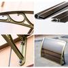 WUZMING Door Canopy, Brown, 260 x 80 cm view 3