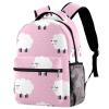Leisure Campus Sheep Polka-Dot Backpack with Bottle Holders view 1