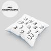 Trendation Funny Breast-Themed Pillow with Filling, 40 x 40 cm, Blue view 3
