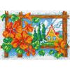 YWQJL Latch Hook Rug Kit, Flower Fence, DIY Craft, 31.5 x 45.3 in view 1