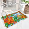 YWQJL Latch Hook Rug Kit, Flower Fence, DIY Craft, 31.5 x 45.3 in view 2