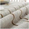Cotton-Linen Tablecloth 115 x 120 cm with Tassel Trim view 3