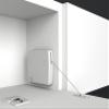 Gedotec Furniture Flap Fitting with Cable Pull, Model C, 1 pc, Black Cover Caps, for Flaps up to 4.1 kg view 2