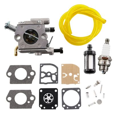 MCHNIC Carburetor, Spark Plug and Fuel Filter Repair Kit for Stihl 020, 020T, MS200 and MS200T Chainsaws