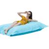 RHDFKOD Waterproof Bean Bag Cover, No Filling, 600D Oxford Fabric, Sky Blue, 51 x 62.9 in view 1