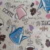 Oilcloth Tablecloth, Good Morning Coffee, Rectangular, 90 x 130 cm, Washable view 2