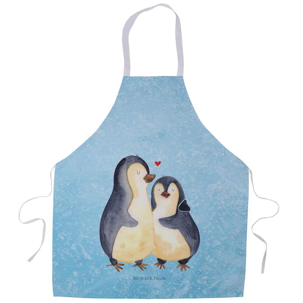Mr. & Mrs. Panda Apron, Penguins Hugging