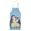 Mr. & Mrs. Panda Apron, Penguins Hugging view 3