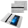 NAUC Tablet Sleeve Compatible with Samsung Galaxy Tab S11/S10/S9/S8 Ultra 14.6-inch, Felt Protective Case, Light Gray view 1