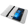 NAUC Tablet Sleeve Compatible with Samsung Galaxy Tab S11/S10/S9/S8 Ultra 14.6-inch, Felt Protective Case, Light Gray view 2