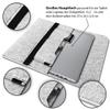 NAUC Tablet Sleeve Compatible with Samsung Galaxy Tab S11/S10/S9/S8 Ultra 14.6-inch, Felt Protective Case, Light Gray view 3