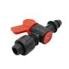 Hose Connection Adapter for 1/2-Inch Hose with Locknut, Bypass Valve, and Garden Water Stop Connector, 2 view 4