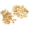 AHUI Gold-Plated Stainless Steel Lobster Clasps, 12 x 7 mm and 10 x 5 mm, 30 Pieces view 3