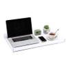 KEVJES Acrylic Tray with Recessed Handles, 10 x 15 in, Clear view 4