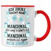 Trendation Gamer Coffee Mug for Boys, Red view 1