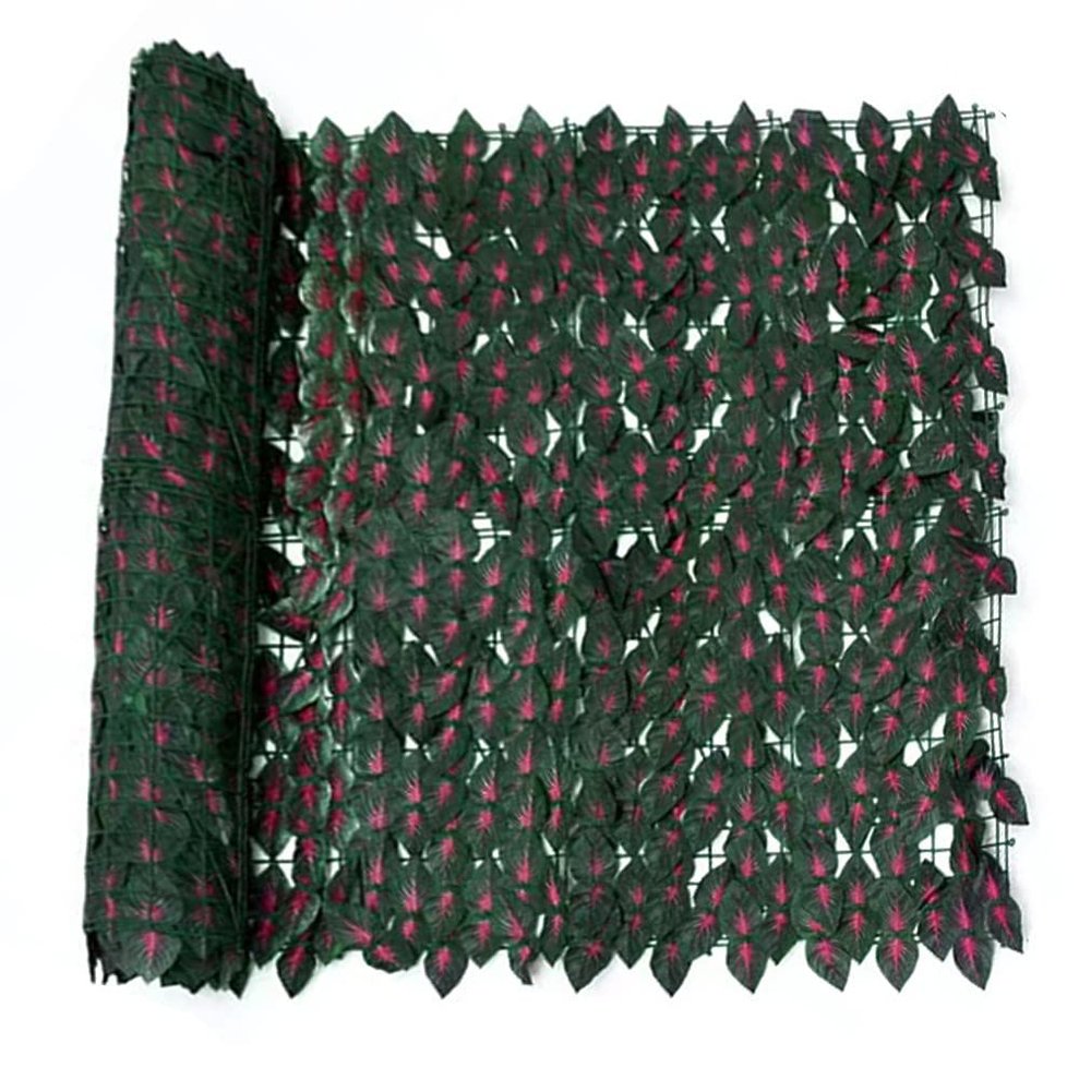 LIOYUHGTFY Artificial Hedge Privacy Fence, Outdoor Garden Decor, 200 x 500 cm