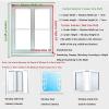 Gruytoie 130 x 200 cm Retro Natural Bamboo Roller Blind for Windows and Doors view 2