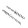 3.2 x 6 mm A2 (V2A) Stainless Steel Blind Rivets, Flat Head, Form A, 25-Pack view 1
