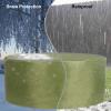YSUEFIJO 260 x 85 cm Round Patio Furniture Cover, 420D Oxford Fabric, Grass Green view 3