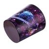 Scakbyer 10L PU Leather Wastebasket, Decorative, Waterproof, Starry Sky - 3 view 4