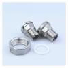 YFCDZVBH Male-to-Male Pipe Coupler, 304 Stainless Steel, 1/4"–2" view 3