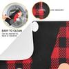 Three Buffalo Plaid Gnomes Kitchen Dish Drying Mat, 18 x 24 in view 2