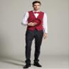 Gionforsy 1920s Men's Vest Costume Accessory Set with Hat view 3