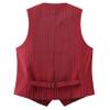 Gionforsy 1920s Men's Vest Costume Accessory Set with Hat view 4