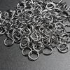 CODAO 50–200-Piece Open Jump Rings, 4–12 mm, Double-Loop Split Rings for DIY Jewelry Making view 1