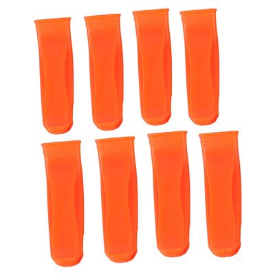 Folanda Safety Whistle, 8-Pack Plastic Survival Whistles, Flat Marine Whistle with Clip, Loud Emergency Whistle for Hiking, Boating, Camping, Hunting, Cycling and More