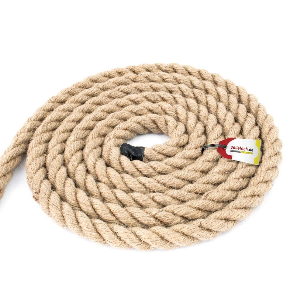 Seiletech.de Jute Rope, 40 m, 20 mm, Strong