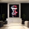 Sense Canvas David Statue Canvas Art Vaporwave Synthwave Cyberpunk Michelangelo Home Decor Print Poster Painting X-Large 36 x 48 / 1.9 cm view 3