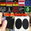 2-Pack USA Flag Embroidered Patches with Hook-and-Loop Backing view 2