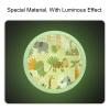 Round Crystal Glass Cabinet Knobs with Cartoon Zoo Animals view 2