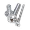 M3 x 4 A2 Stainless Steel Flanged Button Head Socket Screws, 15-Pack view 3