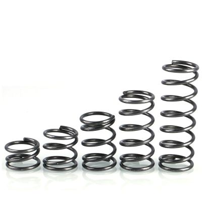 Pnloog 5-Piece Compression Springs, 1.5 x 25 x 60–100 mm (90 mm Length)
