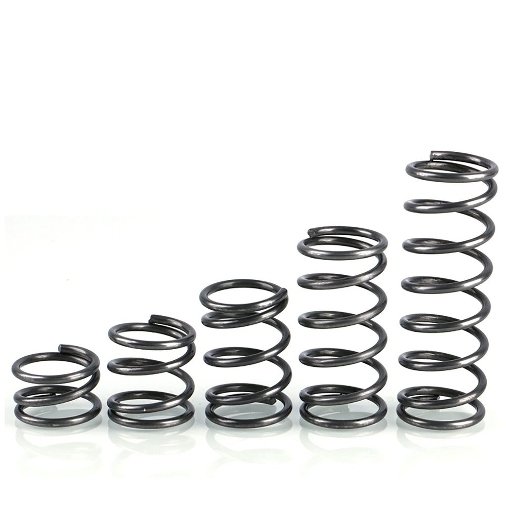 Pnloog 5-Piece Compression Springs, 1.5 x 25 x 60–100 mm (90 mm Length)