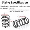 Pnloog 5-Piece Compression Springs, 1.5 x 25 x 60–100 mm (90 mm Length) view 2
