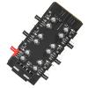 ARGB Hub Extender, 6-Way Splitter for 4-Pin PWM Fans, IDE Interface view 4