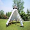 Groes Space Tower Bell Tipi Tent for Family Camping, 3–4 Person, Double-Layer Lightweight Waterproof Tipi Pyramid Tent view 3