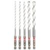 Milwaukee 5-Piece SHOCKWAVE Carbide Drill Bit Set view 1