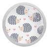4-Pack Hedgehog with Heart Glow-in-the-Dark Crystal Glass Cabinet Knobs view 1