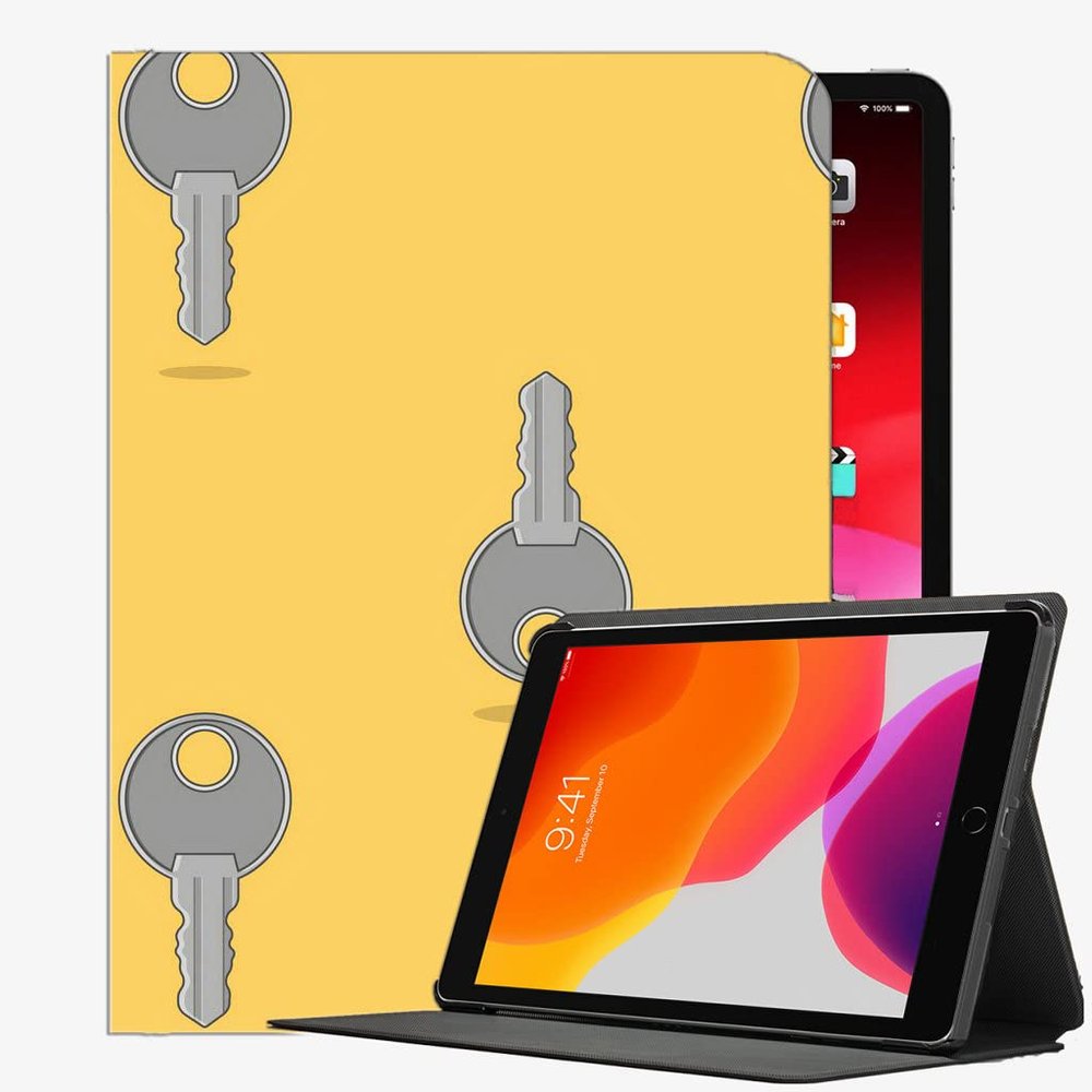 YENDOSTEEN Case Compatible with iPad mini 5th Gen 7.9" 2019/iPad mini 4 2015, Key-Pattern Design with Auto Sleep/Wake