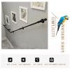ZXFDM Black Stair Handrail, Wrought Iron, 14 ft/420 cm view 4